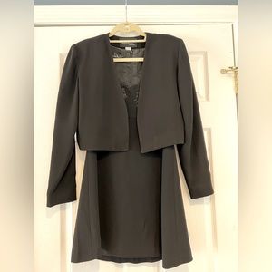 Vintage Nicole Miller mini Dress and Cropped Jacket